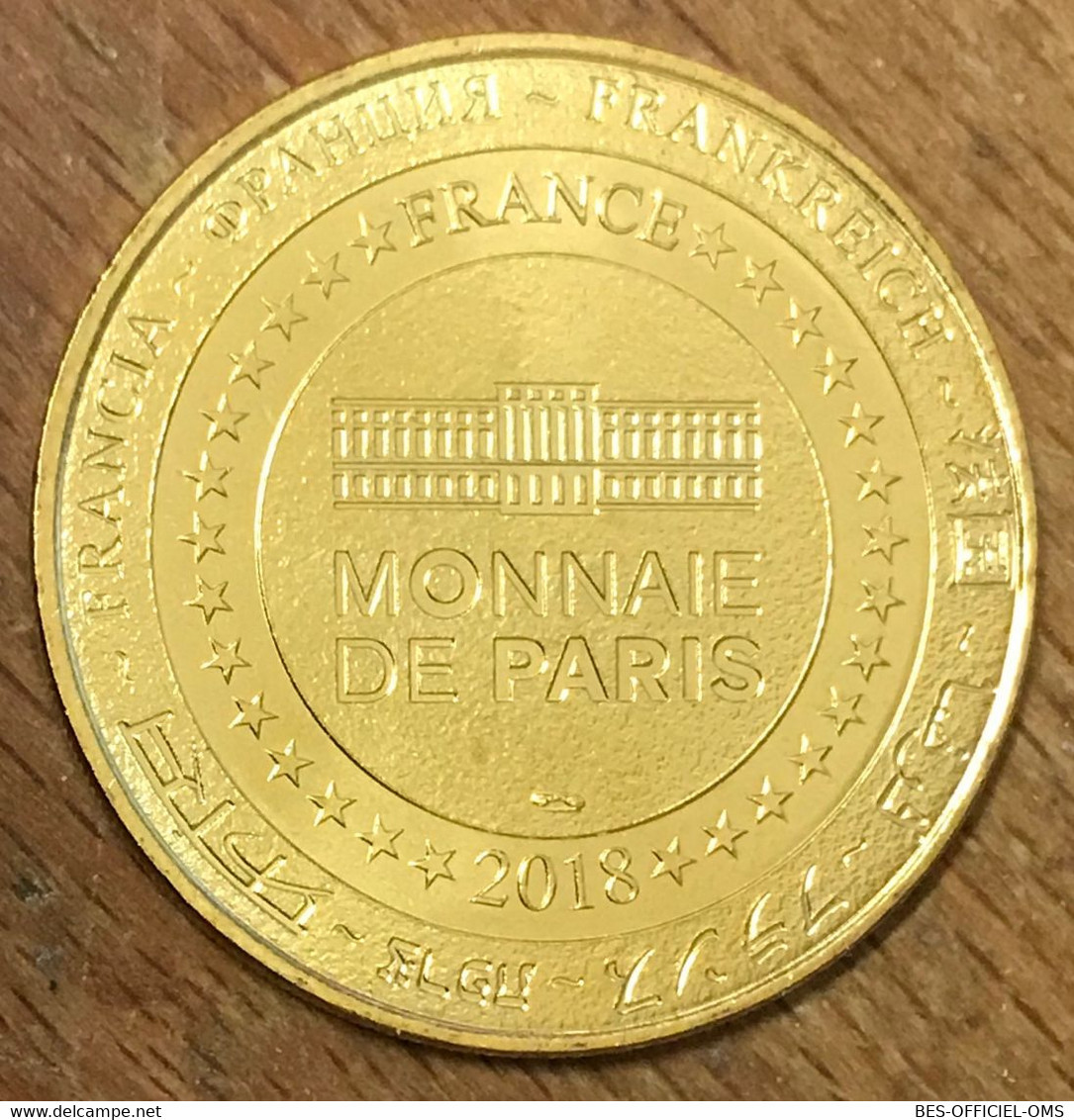 64 BIARRITZ LE ROCHER DE LA VIERGE MDP 2018 MÉDAILLE SOUVENIR MONNAIE DE PARIS JETON TOURISTIQUE MEDALS COINS TOKENS - 2018