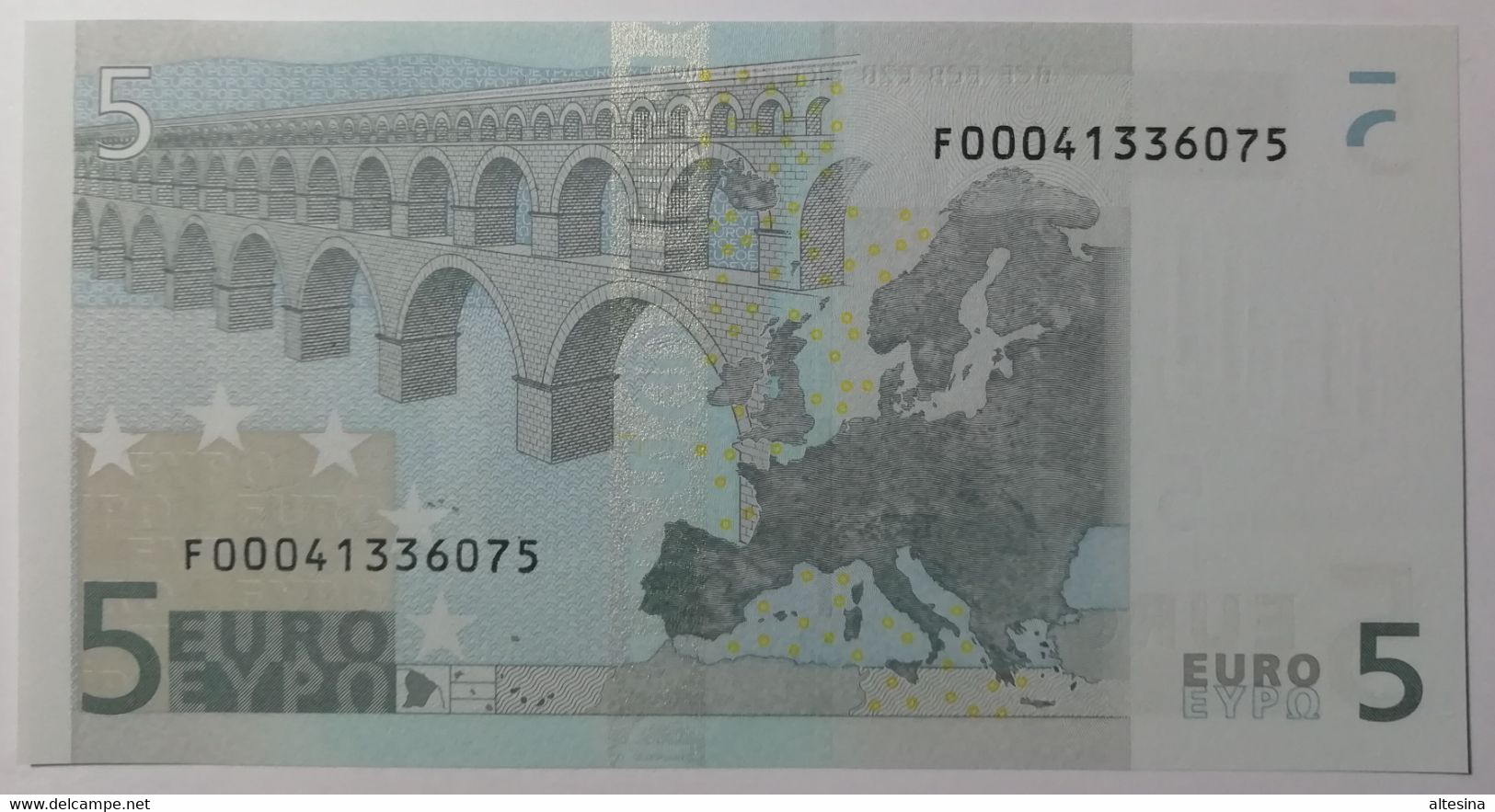 MALTA 5 EURO E009 C1/ F0004 TRICHET UNC. - 5 Euro