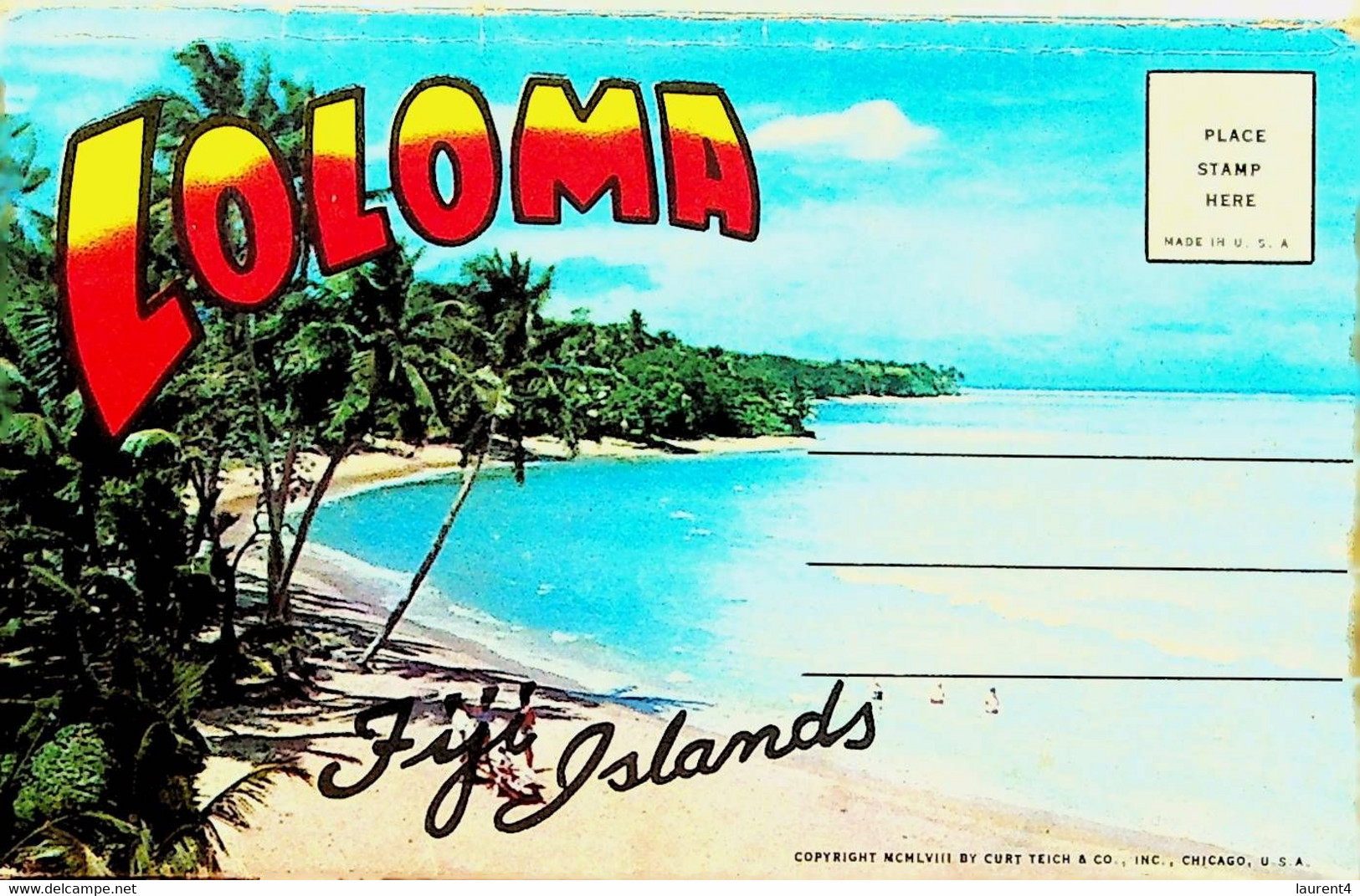 (Booklet 125) Fiji Islands - Loloma - Fidji