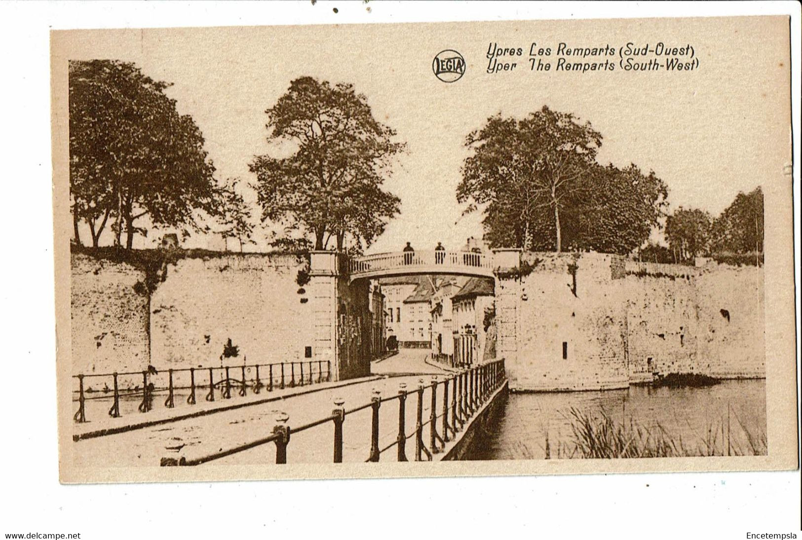 CPA Carte Postale-Belgique-Ypres Les Remparts VM30408 - Ieper