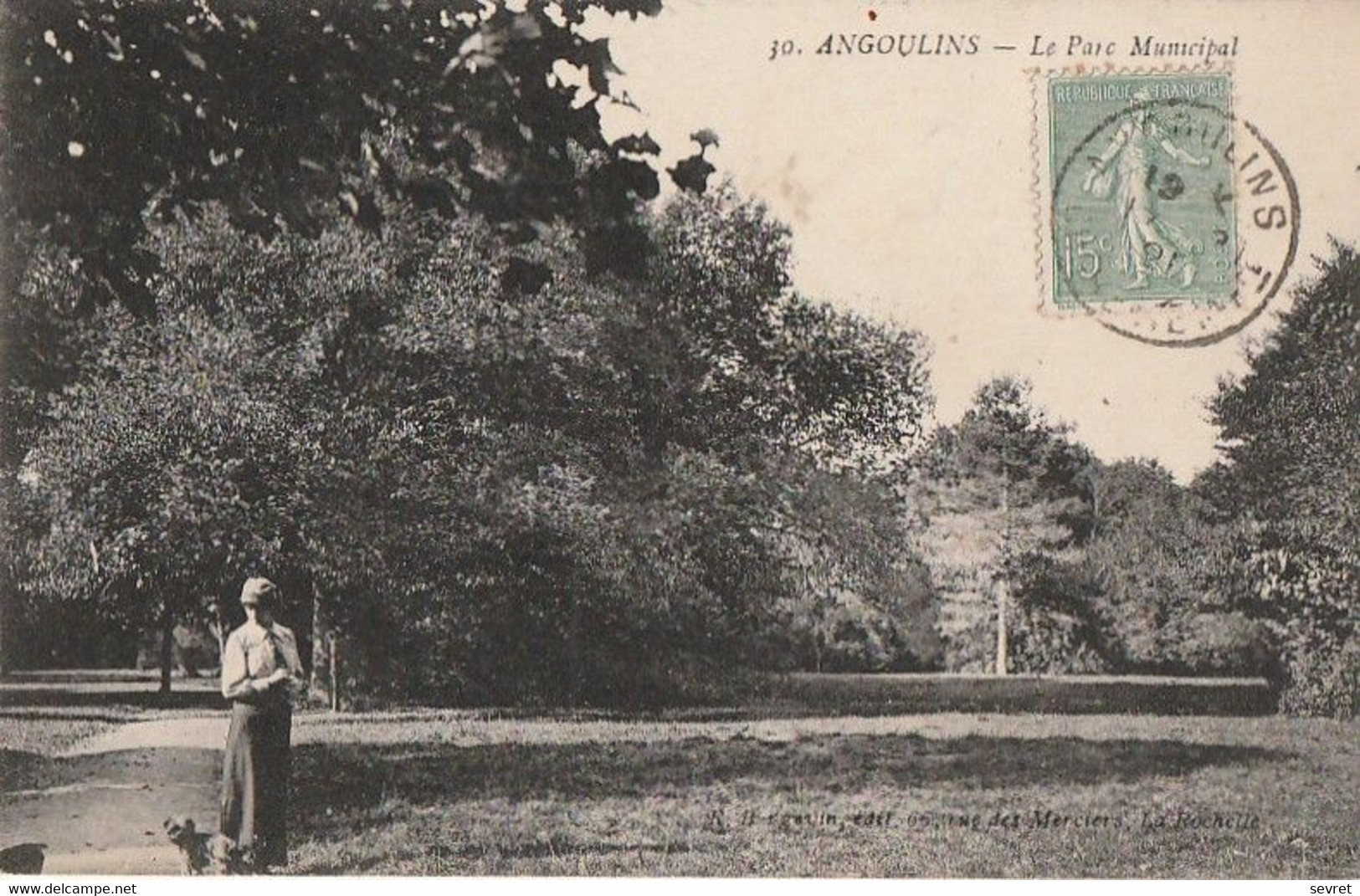 ANGOULINS. - Le Parc Municipal - Angoulins