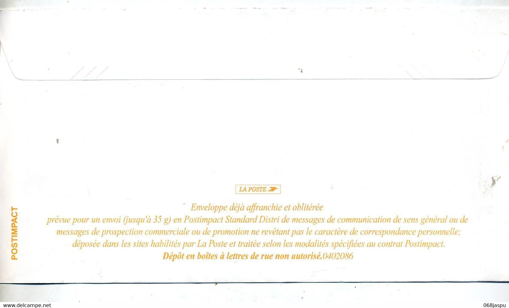 Pap Orchidee Postimpact - Prêts-à-poster:  Autres (1995-...)