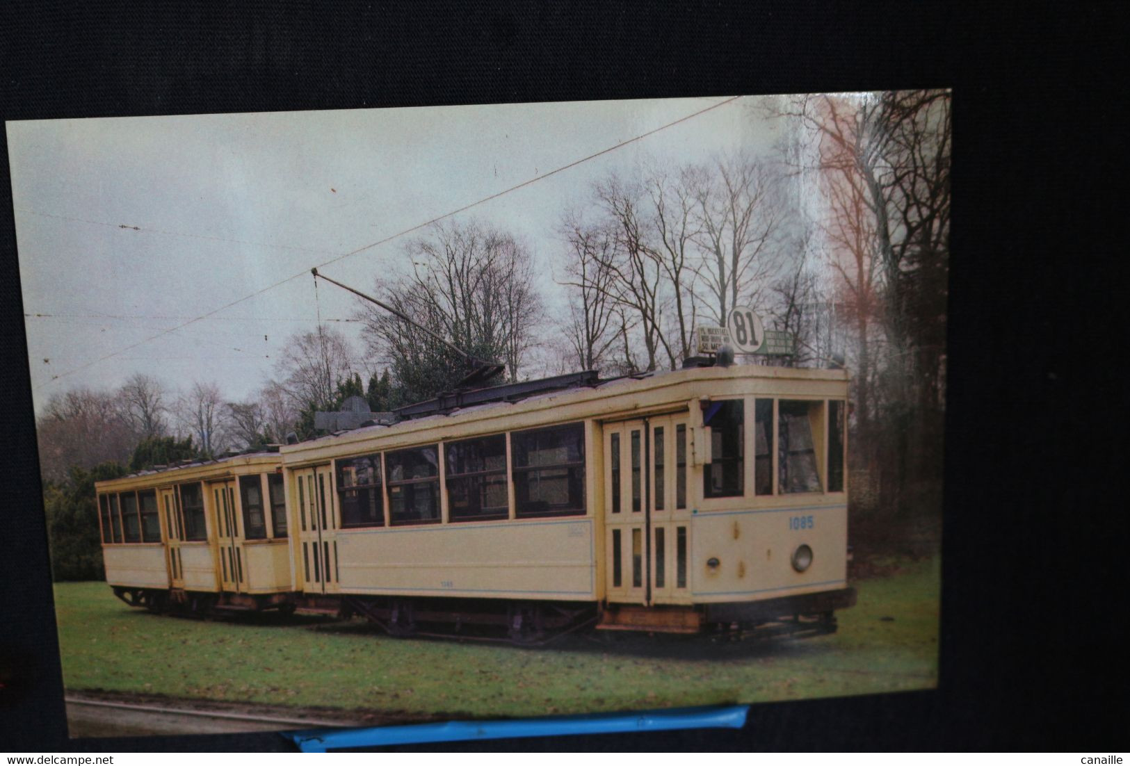 P-36 /  Brussels - Bruxelles Tram - Motrice Et Remorque Type "standard" (1950) - Vervoer (openbaar)