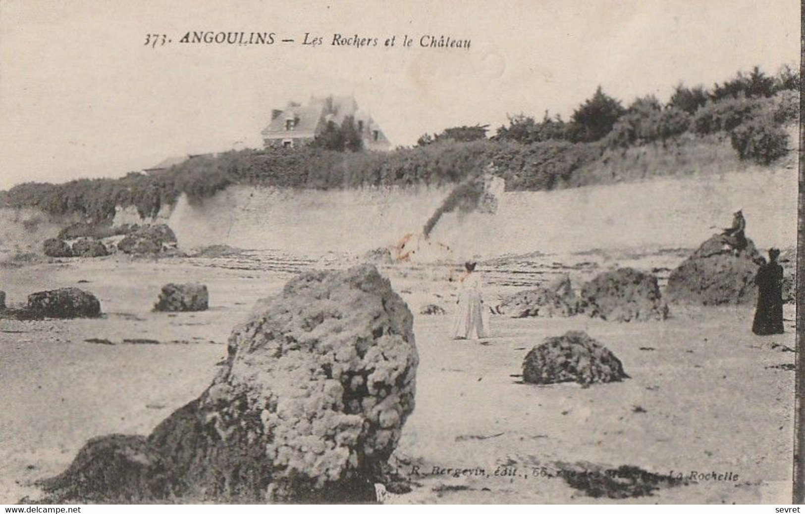 ANGOULINS. - Les Rochers Et Le Château - Angoulins