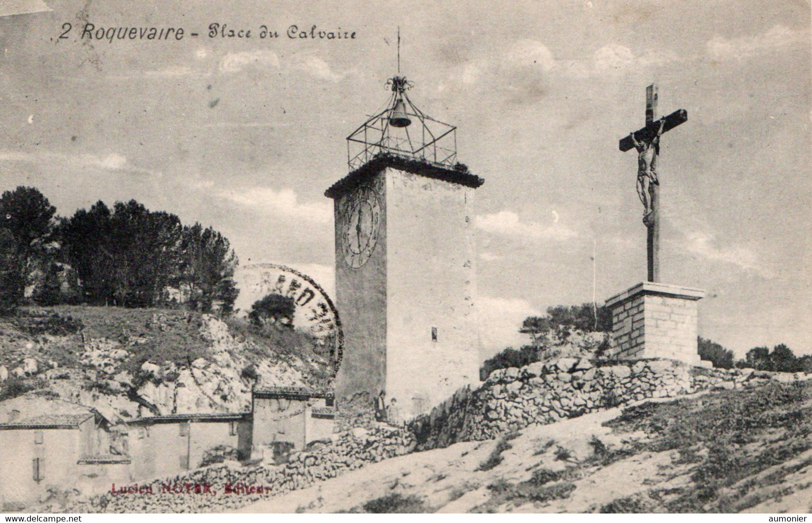 ROQUEVAIRE ( 13 ) - Place Du Calvaire - Roquevaire