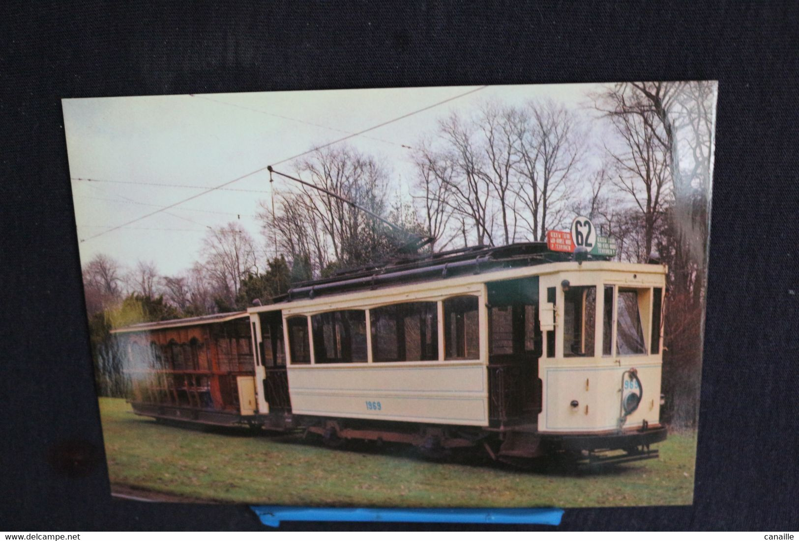 P-260 / Bruxelles - Brussel -  Tramways - Tram - Motrice 1969 Et Baladeuse 29 - 1945  / Attention! Reflet Sur La Photo - Vervoer (openbaar)