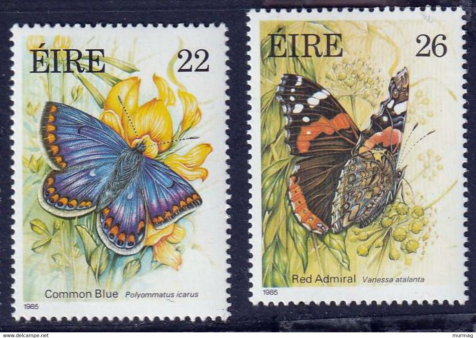 EIRE (Irlande) - Faune, Papillons - MNH - 1985 - Other & Unclassified