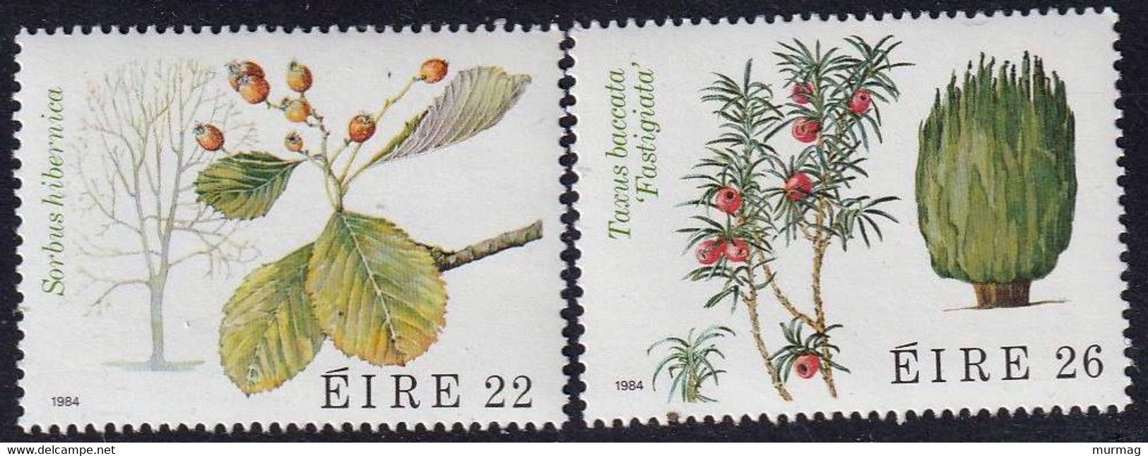 EIRE (Irlande) - Feuilles, Arbustes - MNH - 1984 - Autres & Non Classés