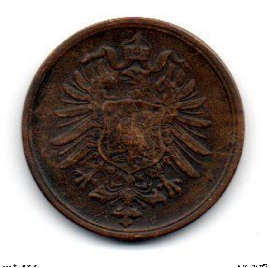 Allemagne -  2 Pfennig 1875 G TB - 2 Pfennig