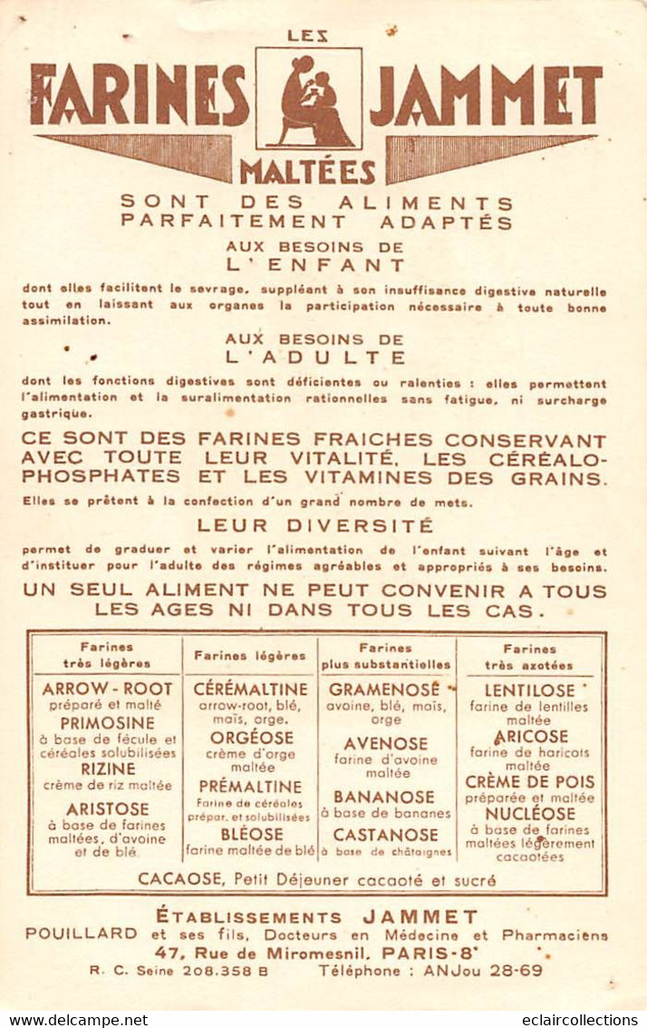 Divers          16        L'Angoumois. Illustré Par .  Jean Droit. Edité Par Les Farines Jamet     (voir Scan) - Altri & Non Classificati