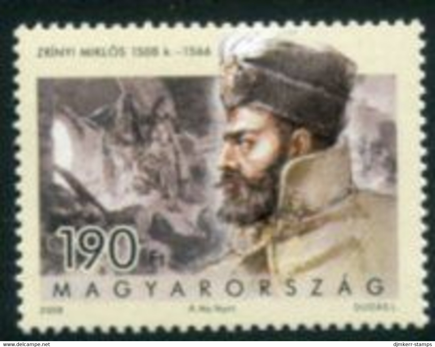 HUNGARY 2008 Zrinyi Quincentenary MNH / **.  Michel 5308 - Ongebruikt