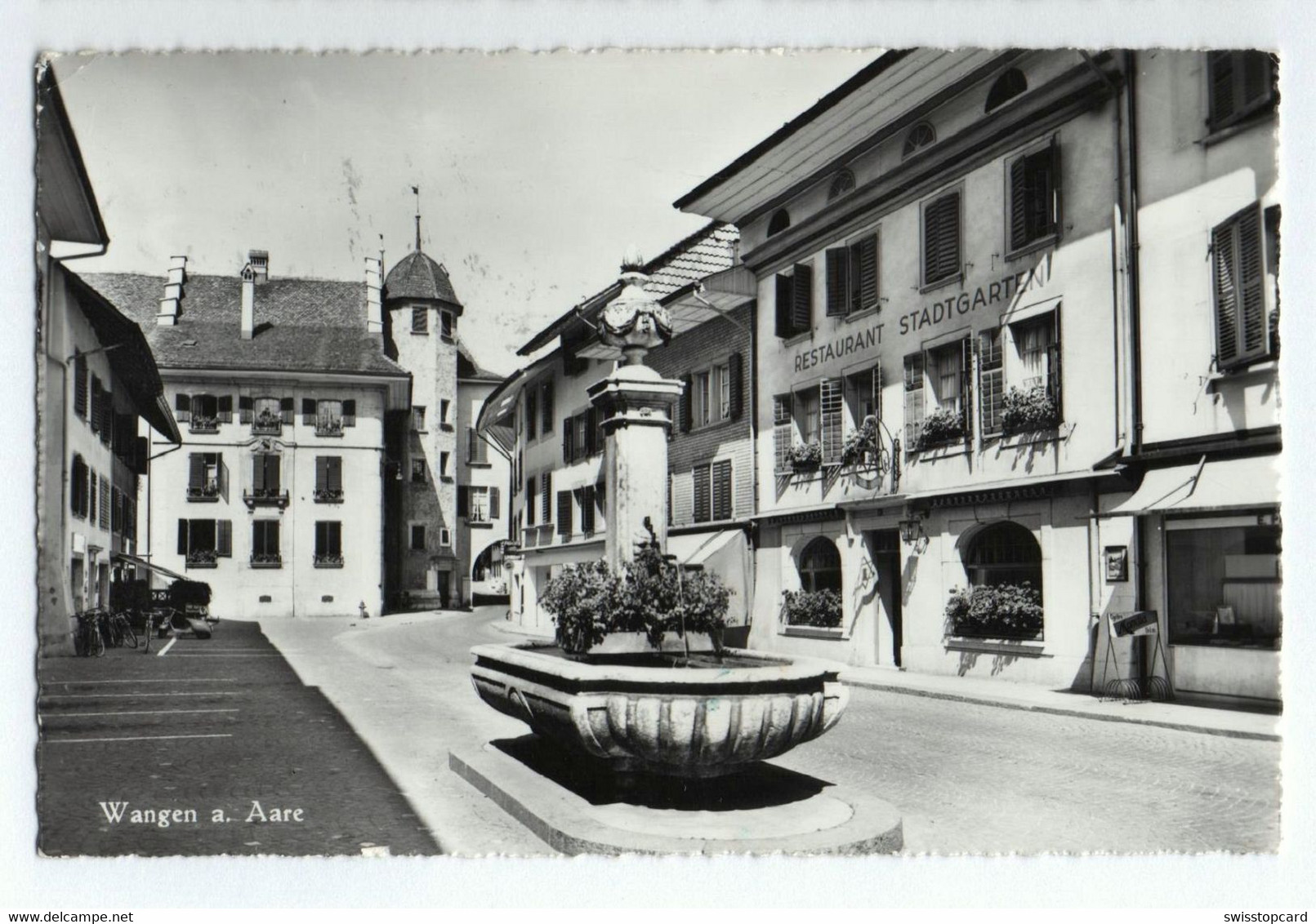 WANGEN A. Aare Rest. Stadtgarten Vespa - Wangen An Der Aare