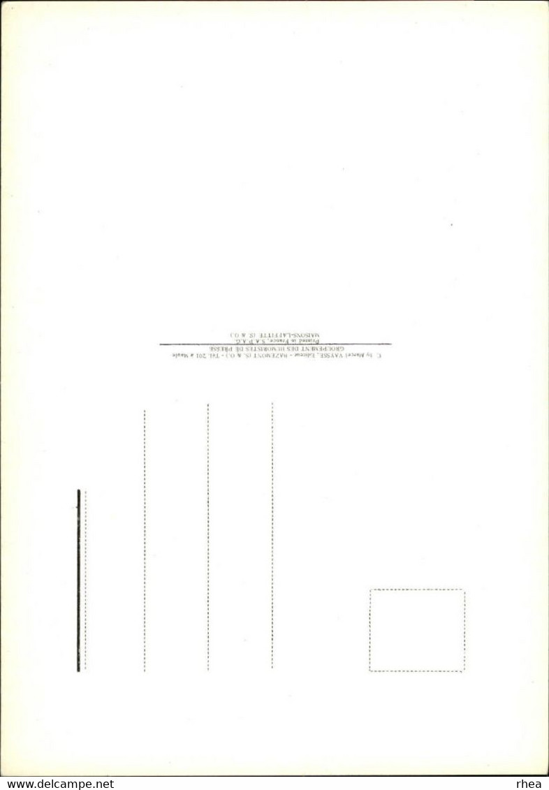 ILLUSTRATEURS - LASSALVY - Série Des CON.... - Congédié - Contemplatif - Convolé - Consistant - 4 CARTES - Lassalvy