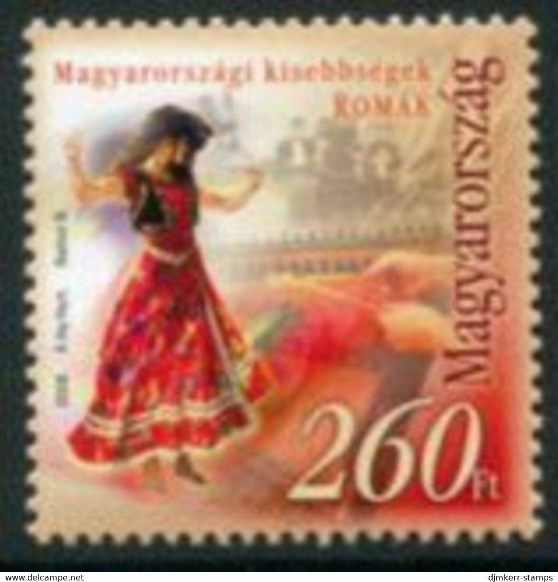 HUNGARY 2008 Roma Ethnic Minority MNH / **.  Michel 5272 - Unused Stamps