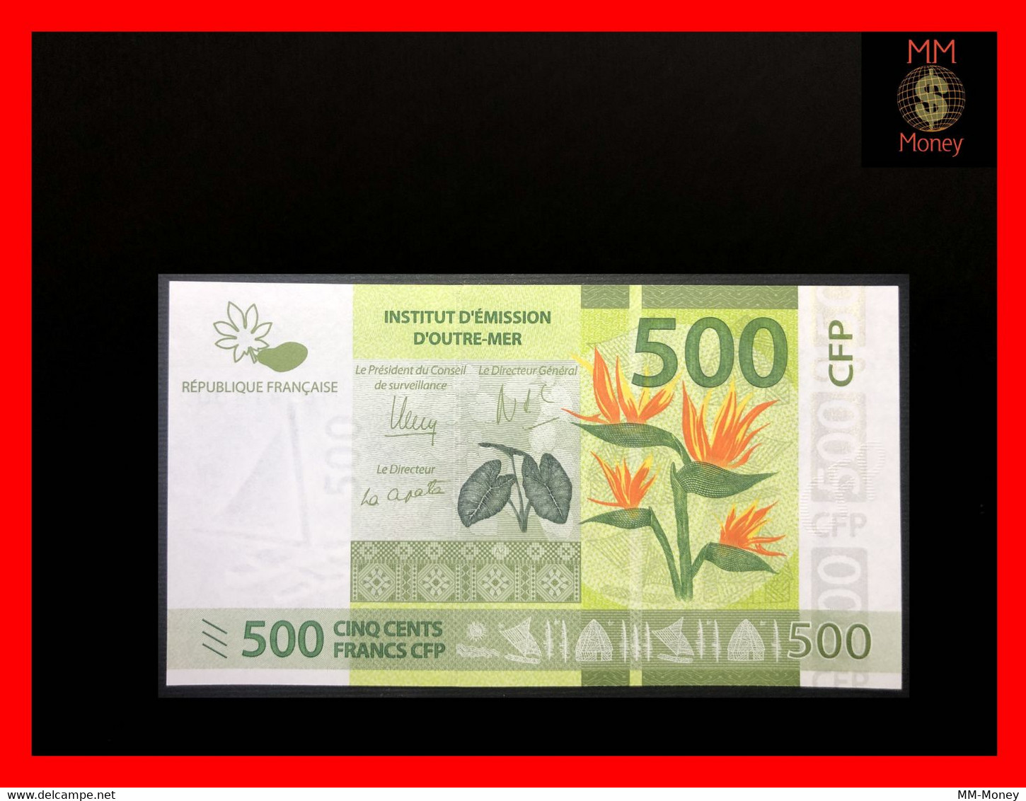 FRENCH PACIFIC TERRITORIES  500 Francs 2014   P. 5    UNC - Territorios Francés Del Pacífico (1992-...)