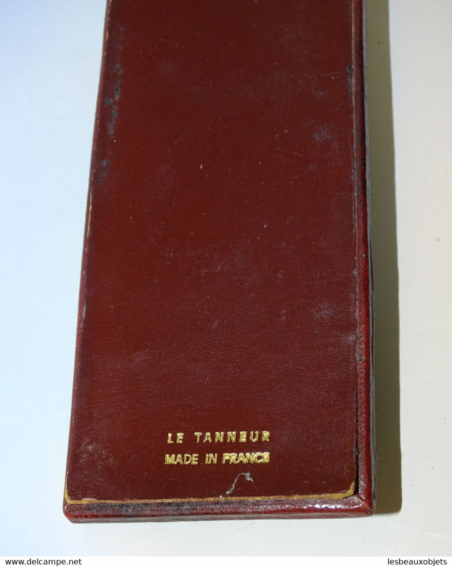 NECESSAIRE De BUREAU LE TANNEUR OUVRE LETTRES & CISEAUX - Ouvre-lettres