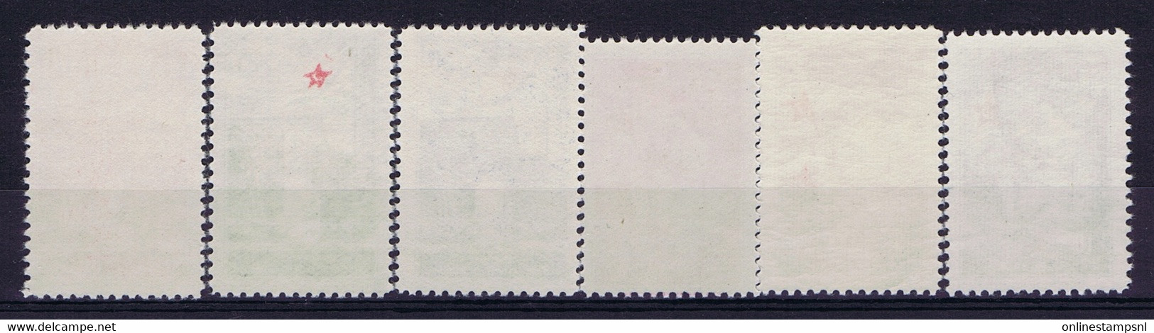 Turkey Mi Zwangszuschlagsmarken 206 - 211 1956 Mint Never Hinged, New Without Hinge. Postfrisch Part Set - Nuevos