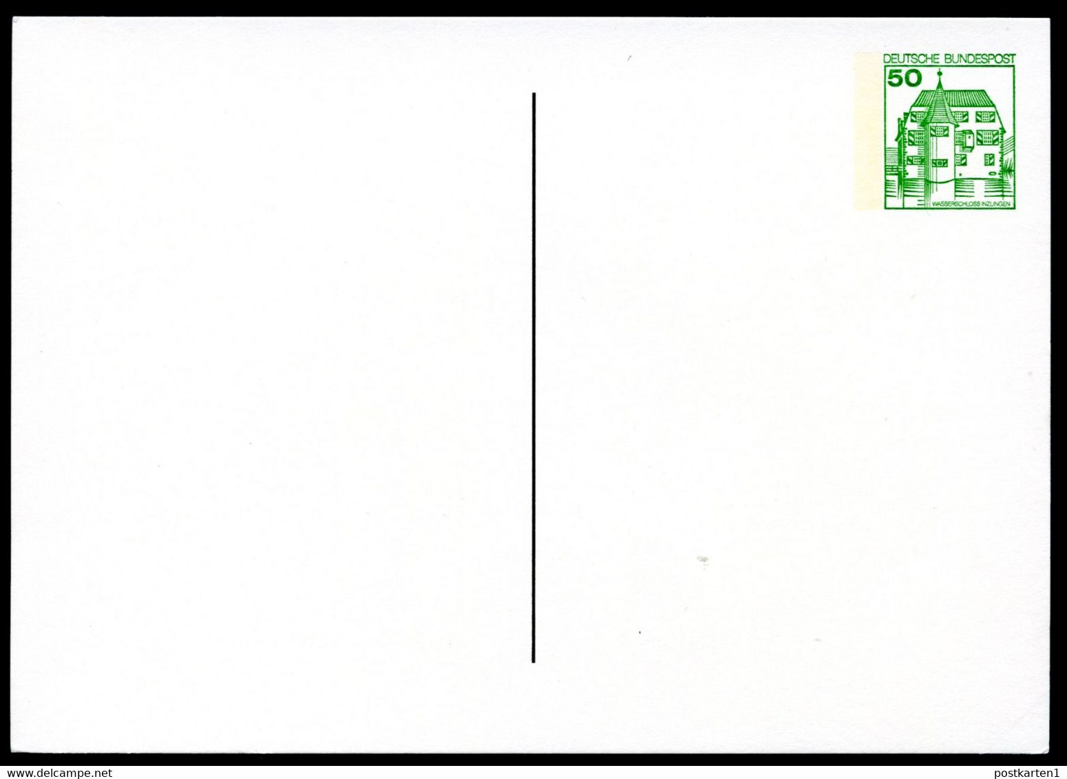 Bund PP104 A2/001 Privat-Postkarte BLANKO 1980 - Cartoline Private - Nuovi