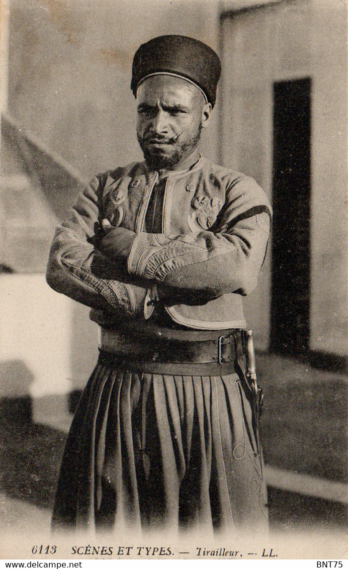 Portrait D'u Tirailleur Algérien - Regimenten