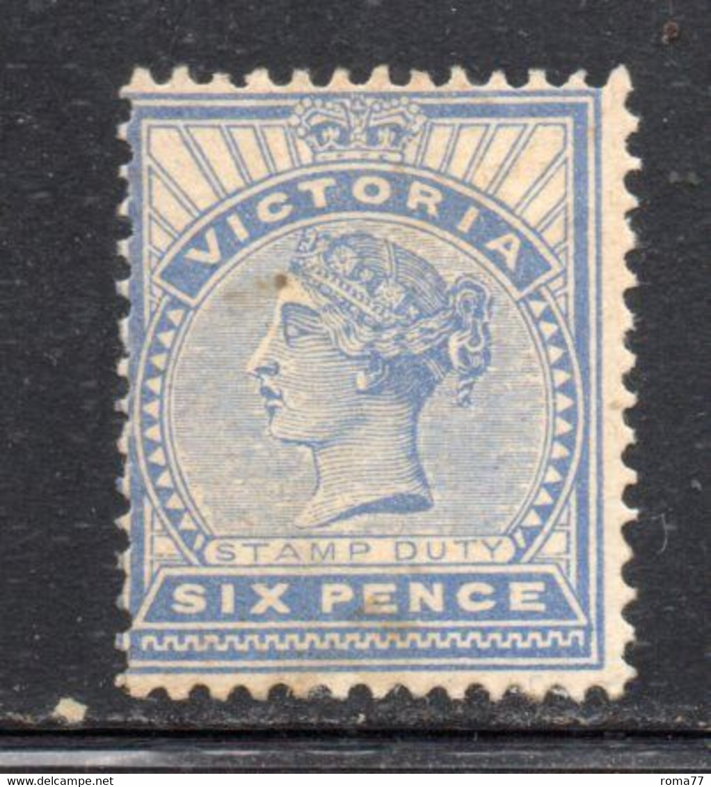 APR341  - VICTORIA 1886,  6 Pence Yvert N. 97 Nuovo Gomma Parziale (2380) - Mint Stamps