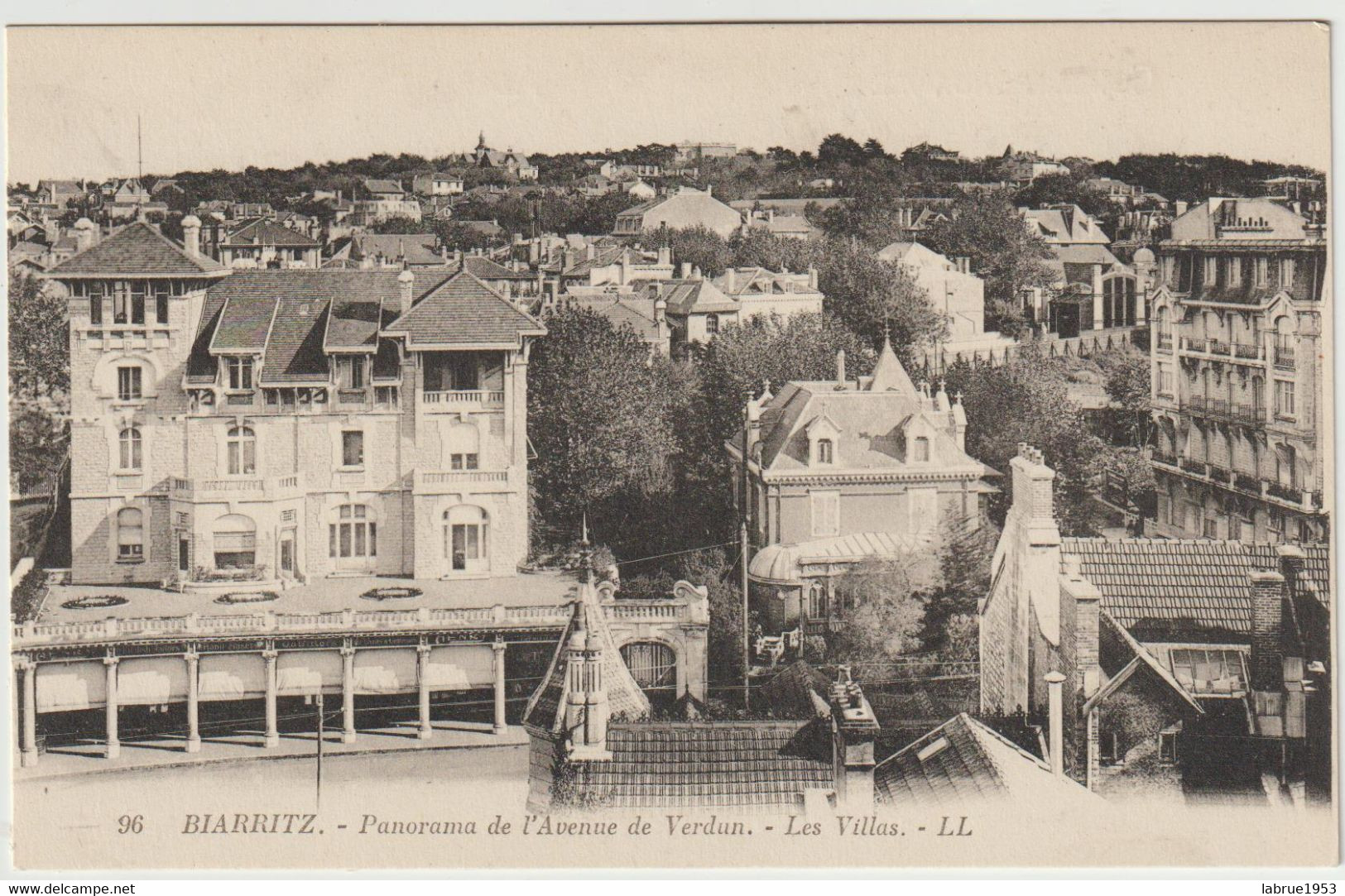 Biarritz-Panorama  De L'Avenue De Bordeaux  - (E.4203) - Biarritz