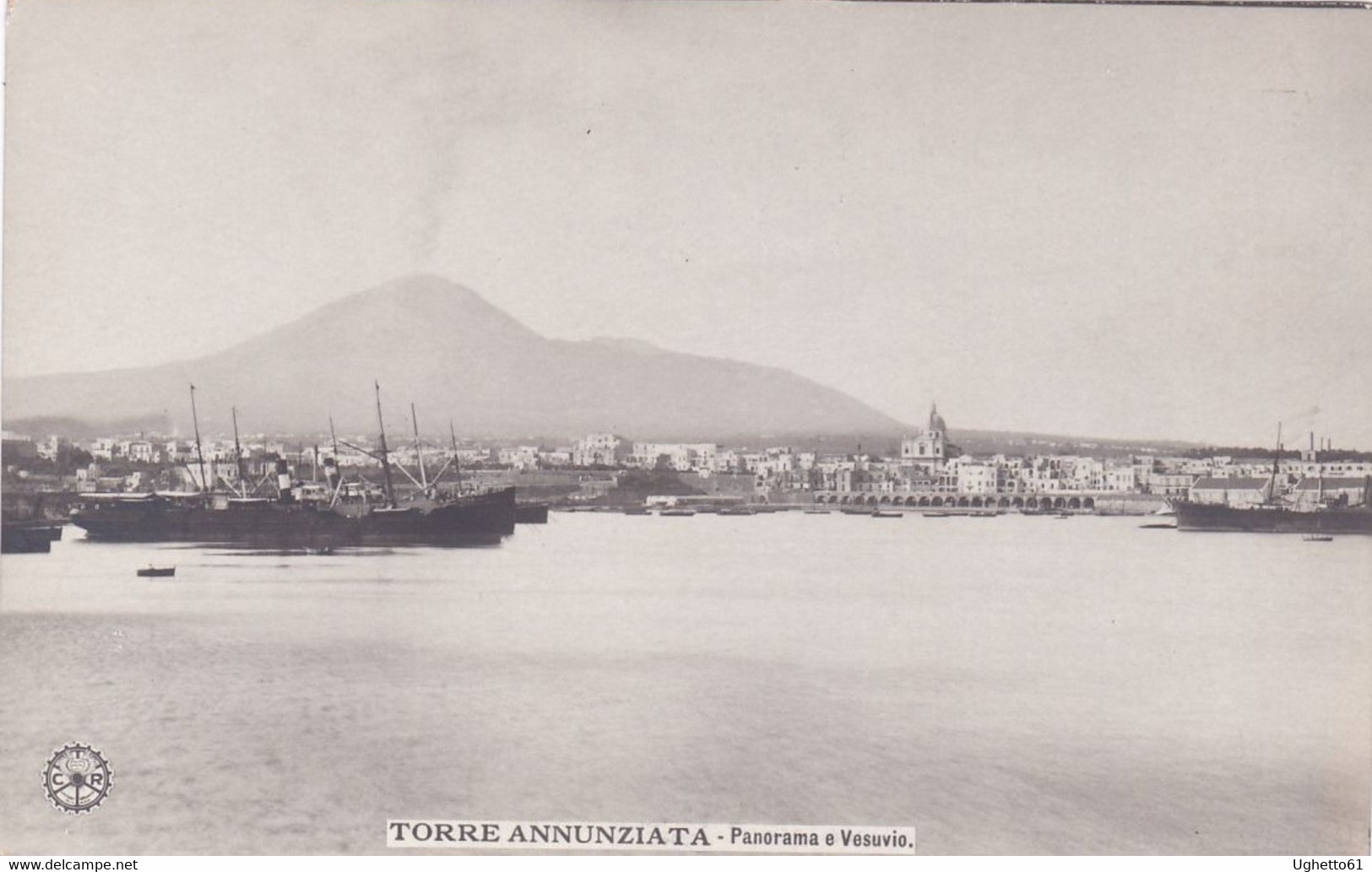 Torre Annunziata - Napoli - Panorama E Vesuvio - Ed. N.P.G. - Torre Annunziata