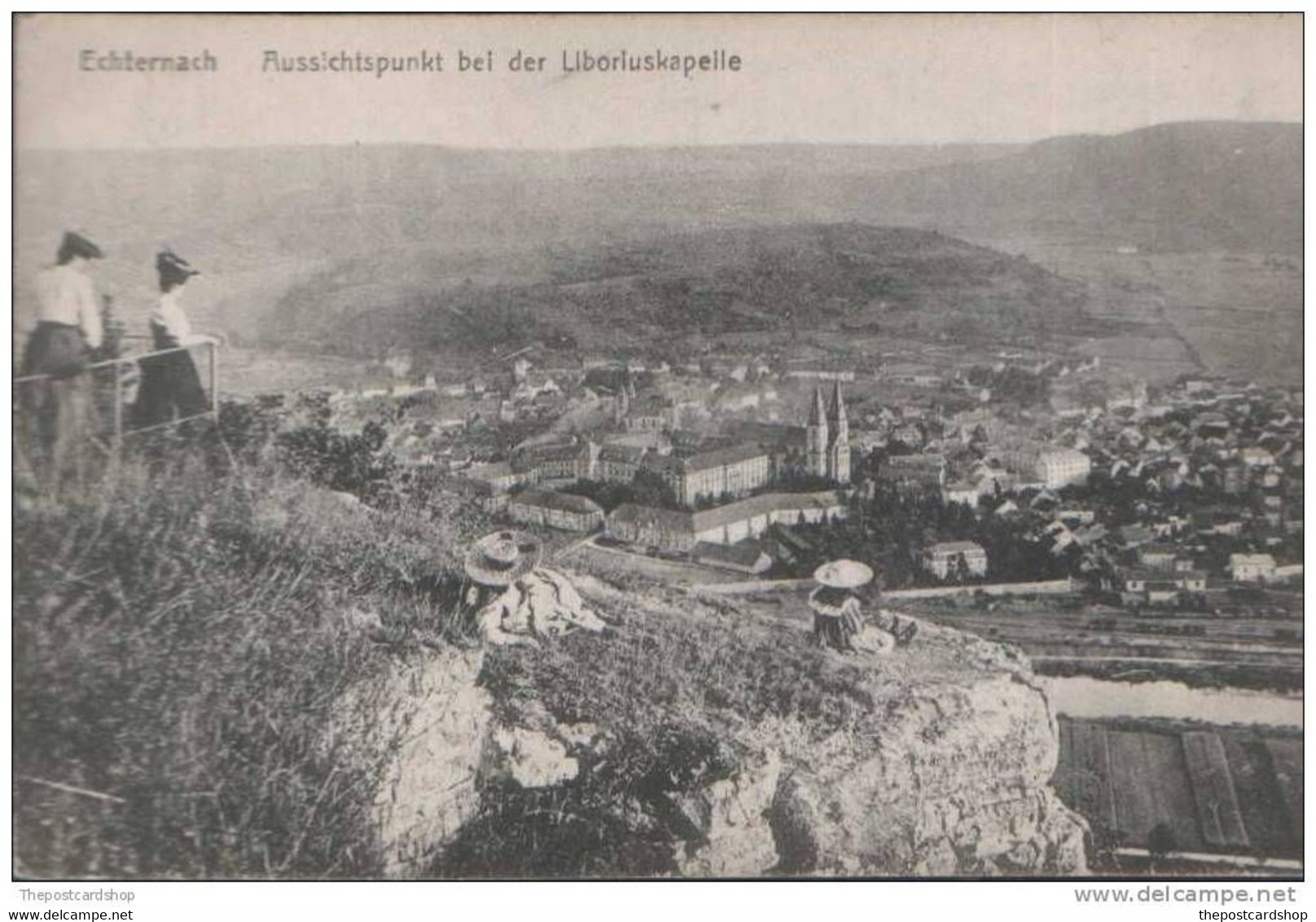 Luxembourg LUXEMBOURG LUXEMBOURG  ECHTERNACH AUSSICHTSPUNKT BEI DER LIBORIRUSKAPELLE / BELLWALD - Echternach