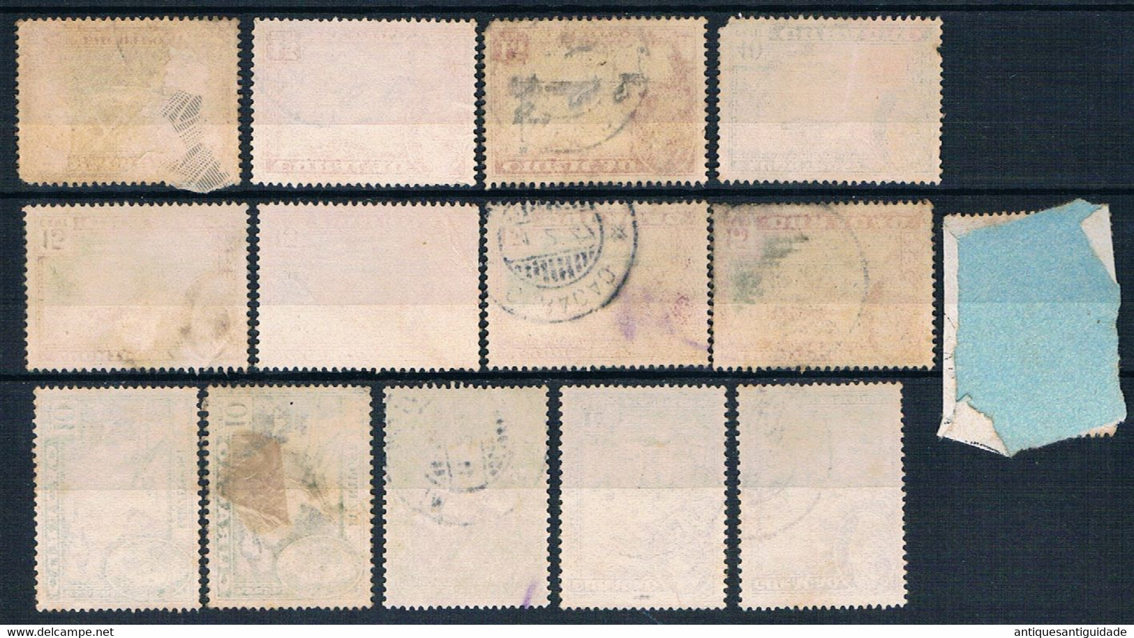 DUTCH CURACAO - Air Mail - Luchtpost  ​-​​​​​​ Sets - Used - Curaçao, Nederlandse Antillen, Aruba