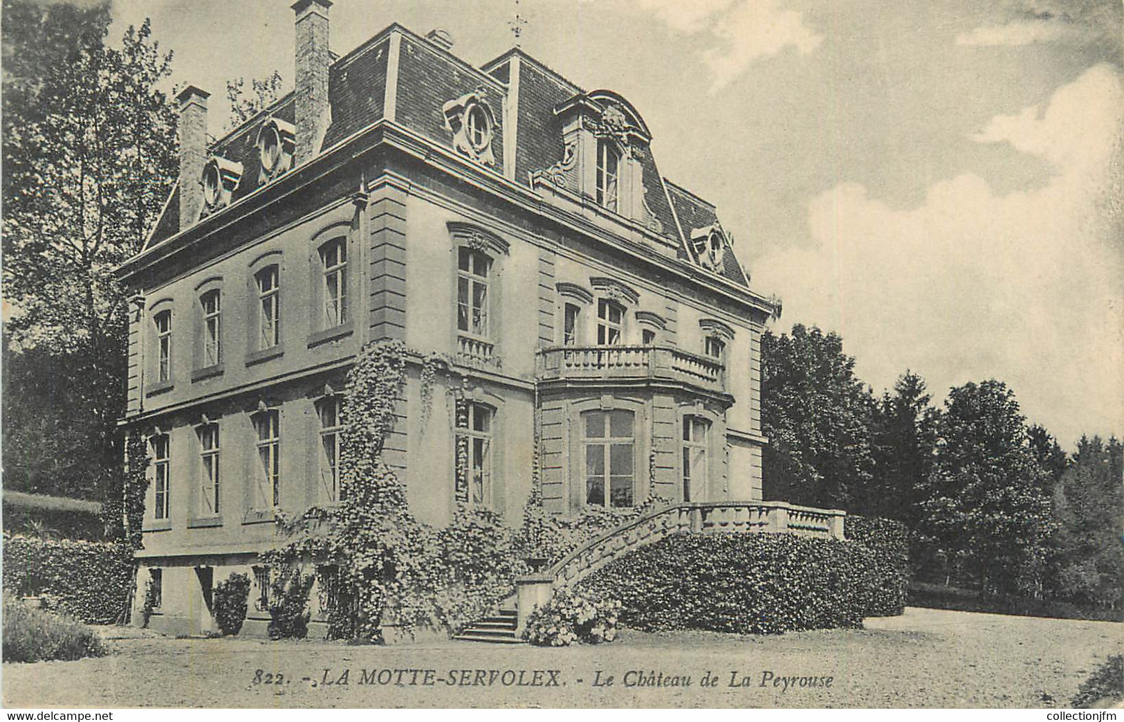 CPA FRANCE 73 " La Motte Servolex, Le Château De La Peyrouse". - La Motte Servolex