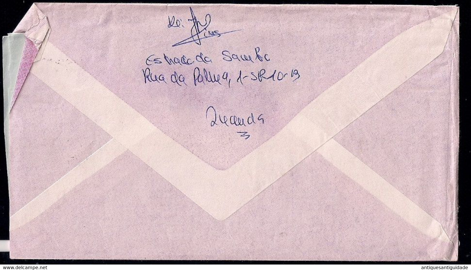 1974 - Luanda  Angola Airmail To Vila Do Conde Portugal With Love Correspondence. - Storia Postale