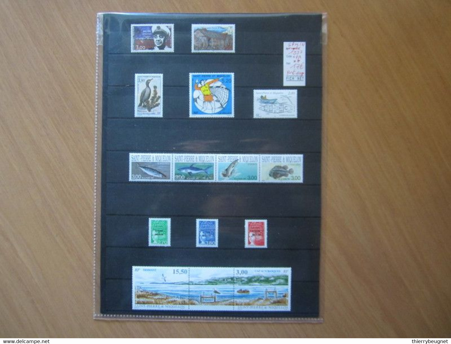 VEND BEAUX TIMBRES DE S.P.M. , ANNEE 1997 + P.A. , XX !!! (b) - Années Complètes