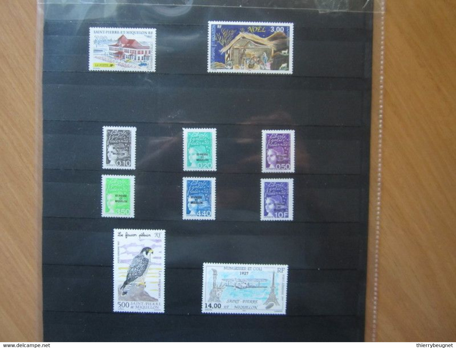 VEND BEAUX TIMBRES DE S.P.M. , ANNEE 1997 + P.A. , XX !!! (b) - Années Complètes