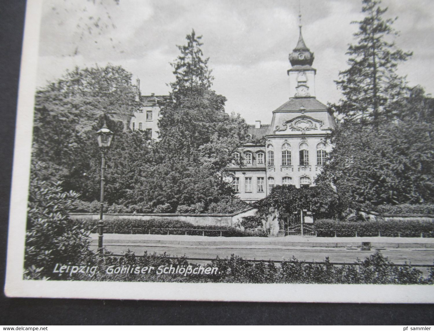 All. Besetzung Kontrollrat 1947 AK Leipzig Gohliser Schlößchen Mit Sonderstempel Leipziger Messe - Leipzig