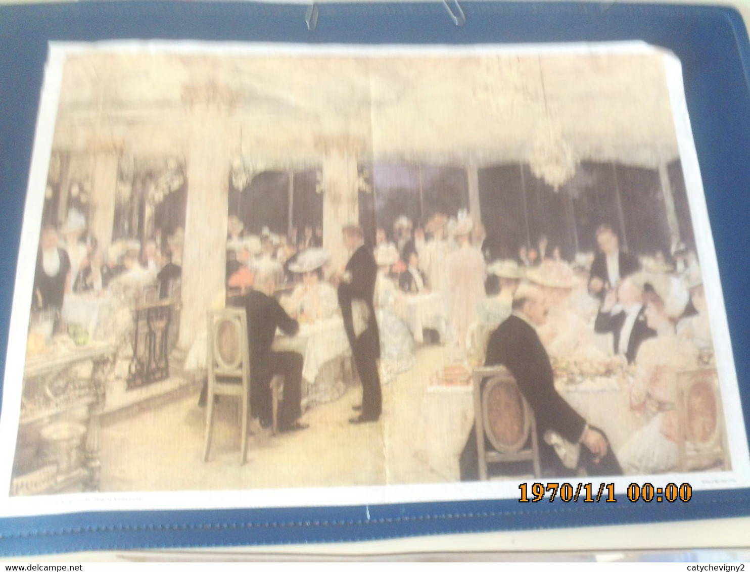 SET TABLE PUBLICITAIRE  EN PAPIER    GERVEX 1906 DINER A ARMENONVILLE - Werbeservietten