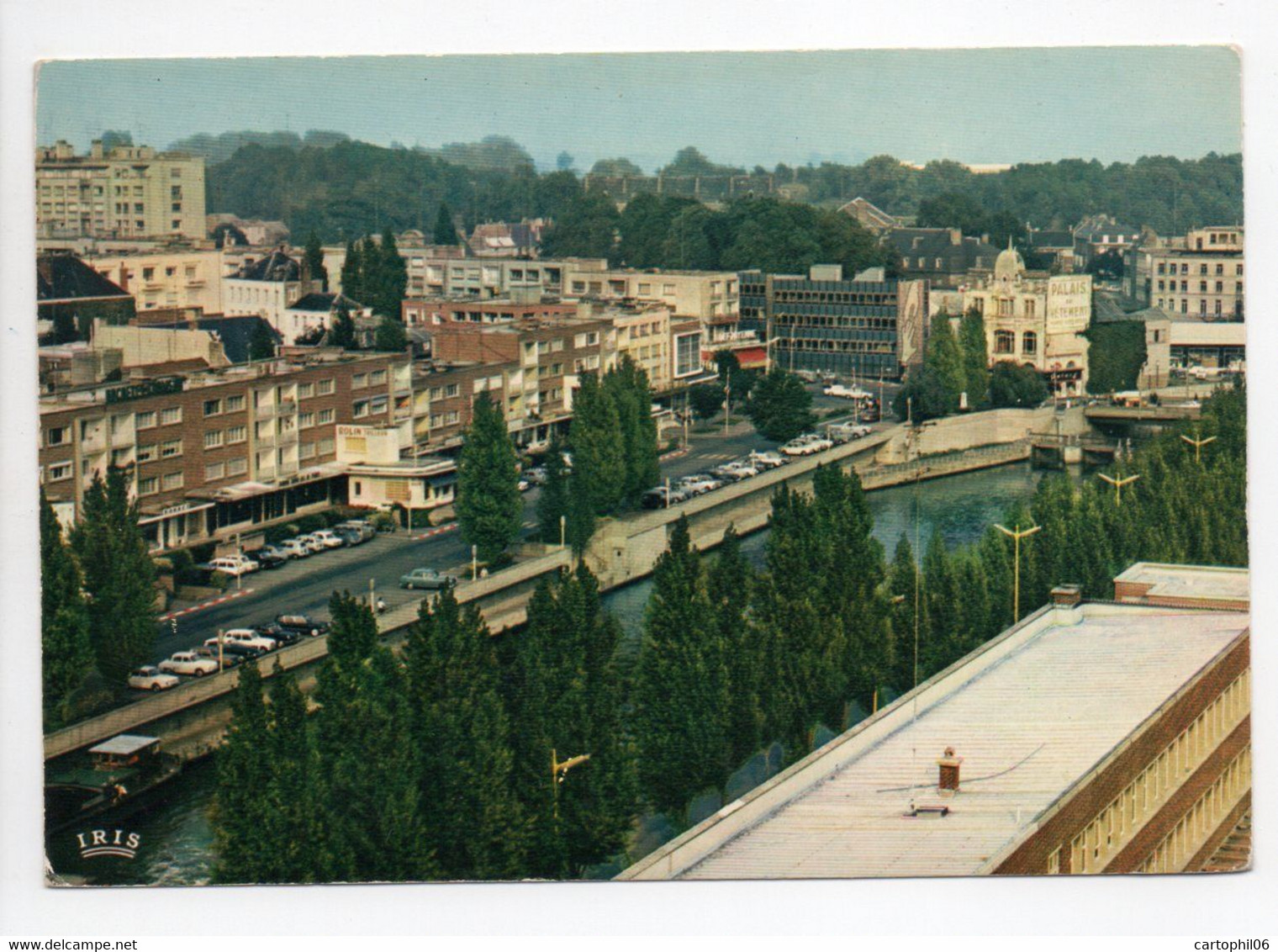 - CPM MAUBEUGE (59) - Vue Générale Sur La Sambre 1979 - Editions La Cigogne 392.95 - - Maubeuge