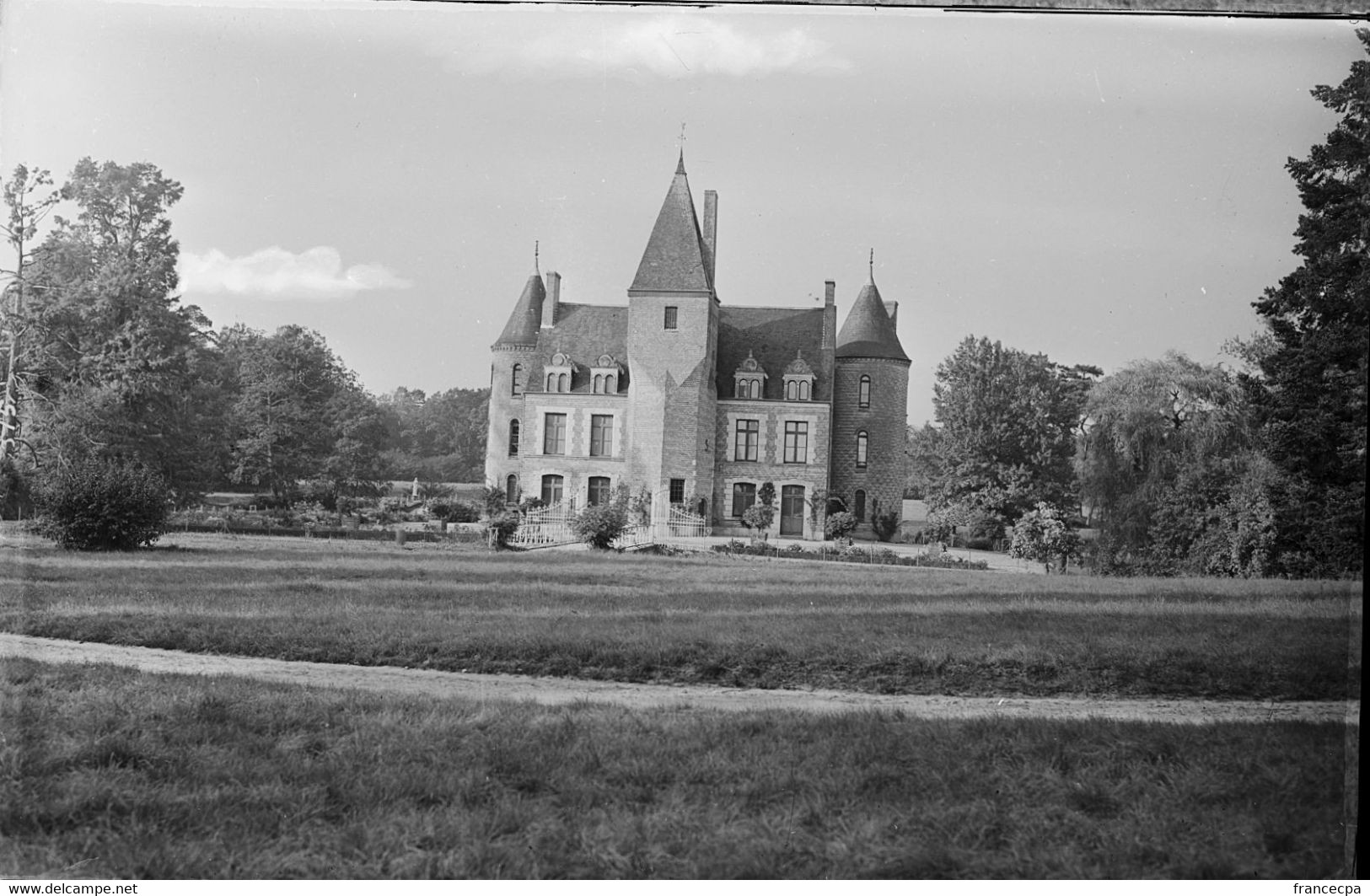 PN - 149 - LOIR ET CHER - NOUANS LE FUZELIER - Chateau De Molèon - Original Unique - Plaques De Verre