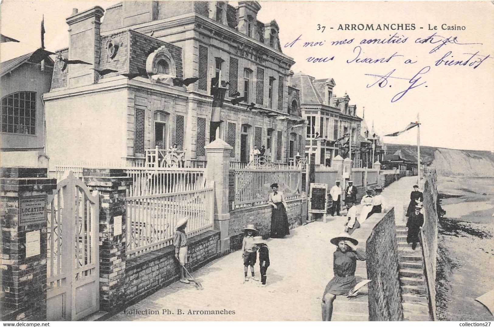 14-ARROMANCHES- LE CASINO - Arromanches