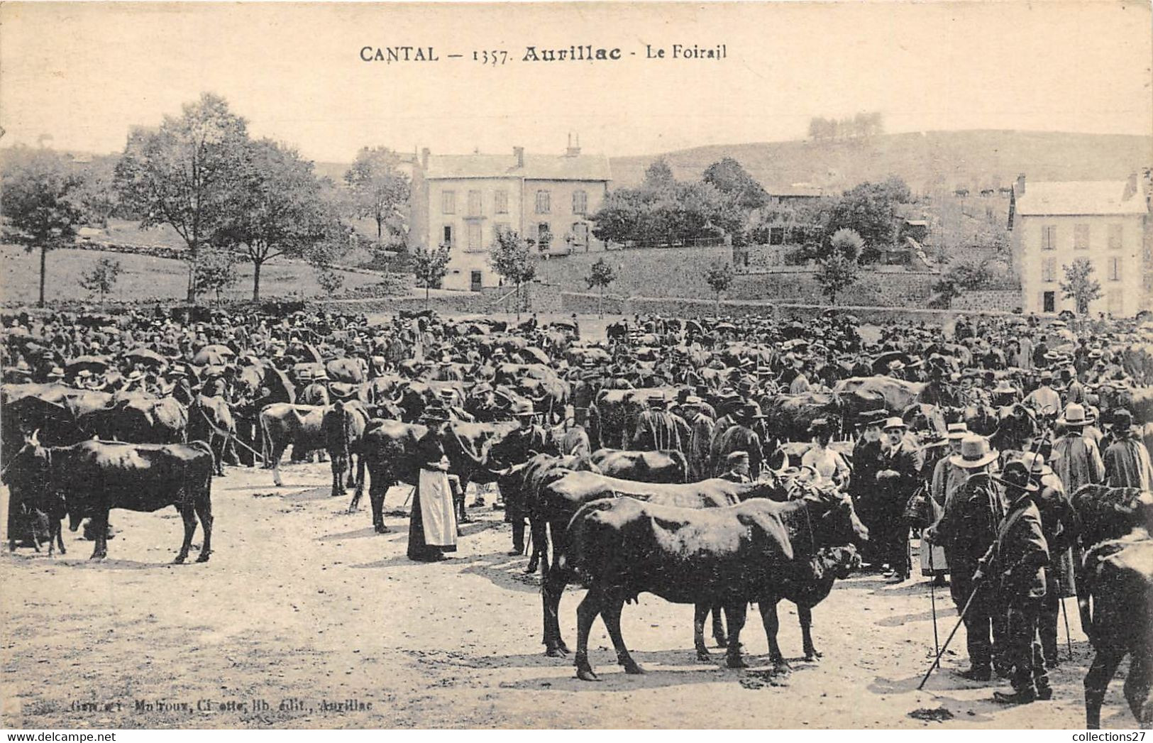 15-AURILLAC- LA FOIRE - Aurillac