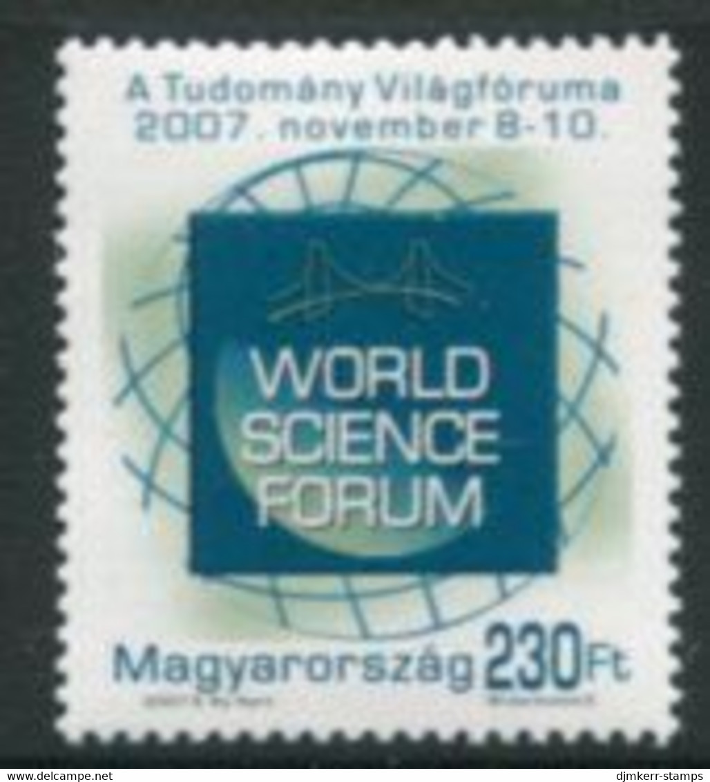 HUNGARY 2007 World Science Forum MNH / **.  Michel 5251 - Neufs