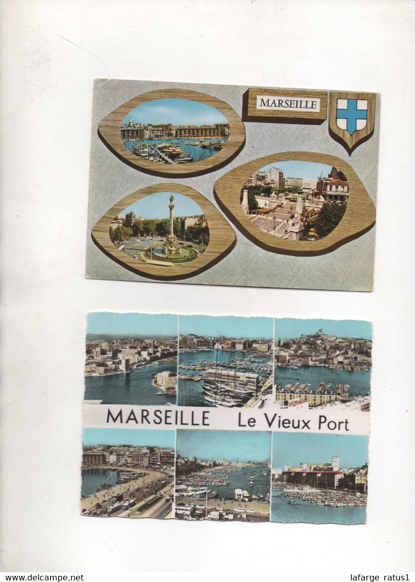 15 cartes de marseille et 4 cartes de arles