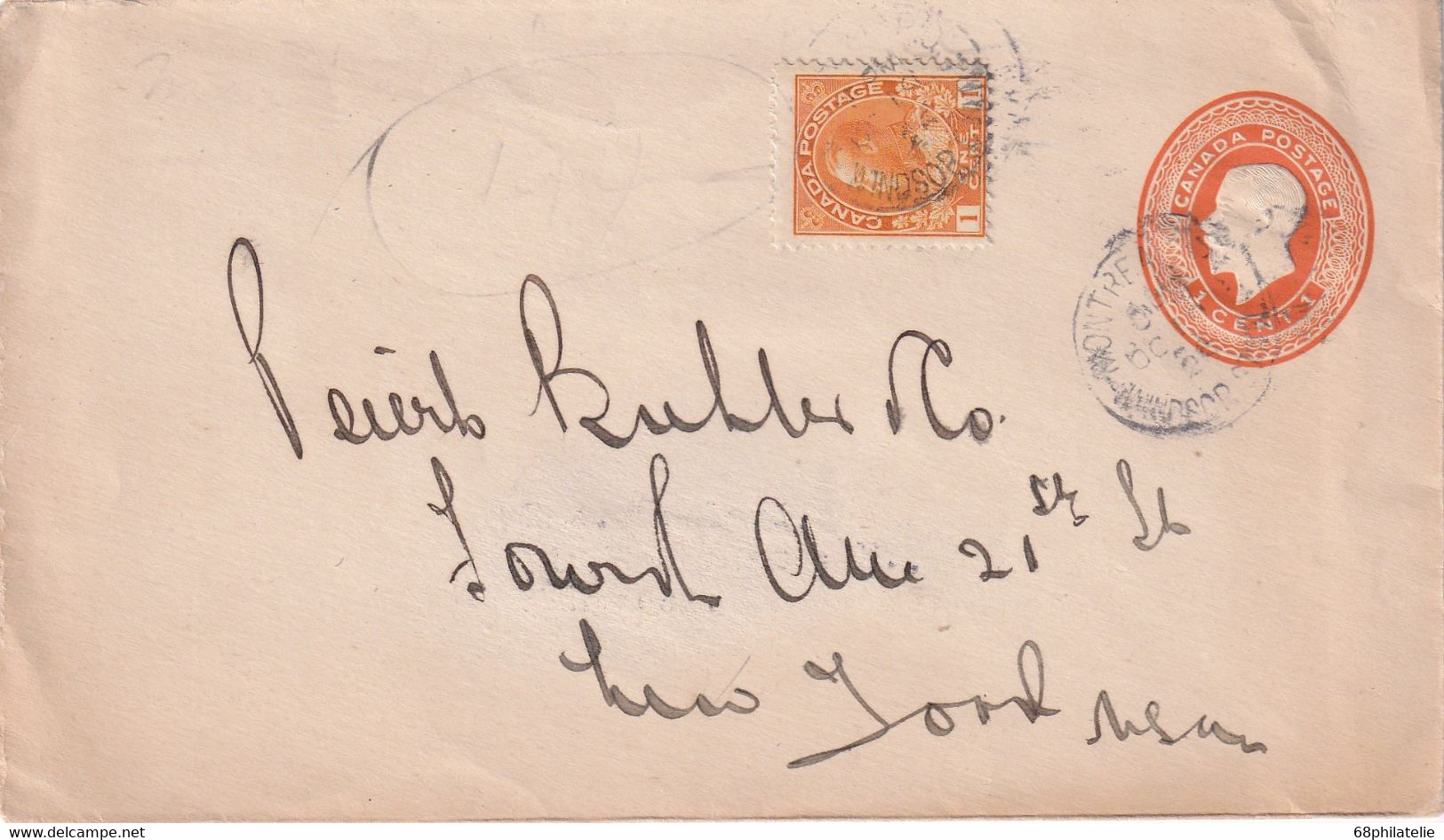 CANADA 1926     ENTIER POSTAL/GANZSACH/POSTAL STATIONARY LETTRE DE MONTREAL - 1903-1954 Rois