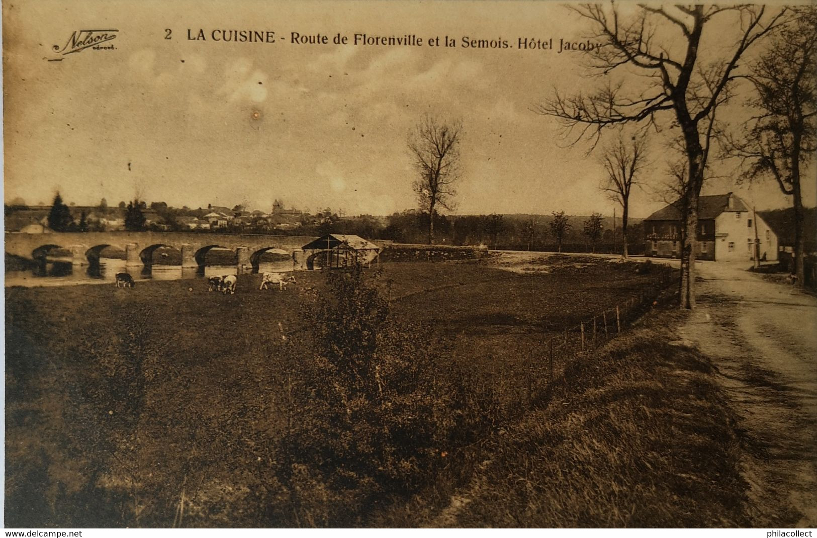 La Cuisine // Route De Florenville Et La Semois - Hotel Jacoby 19?? Ed. Nelson - Autres & Non Classés