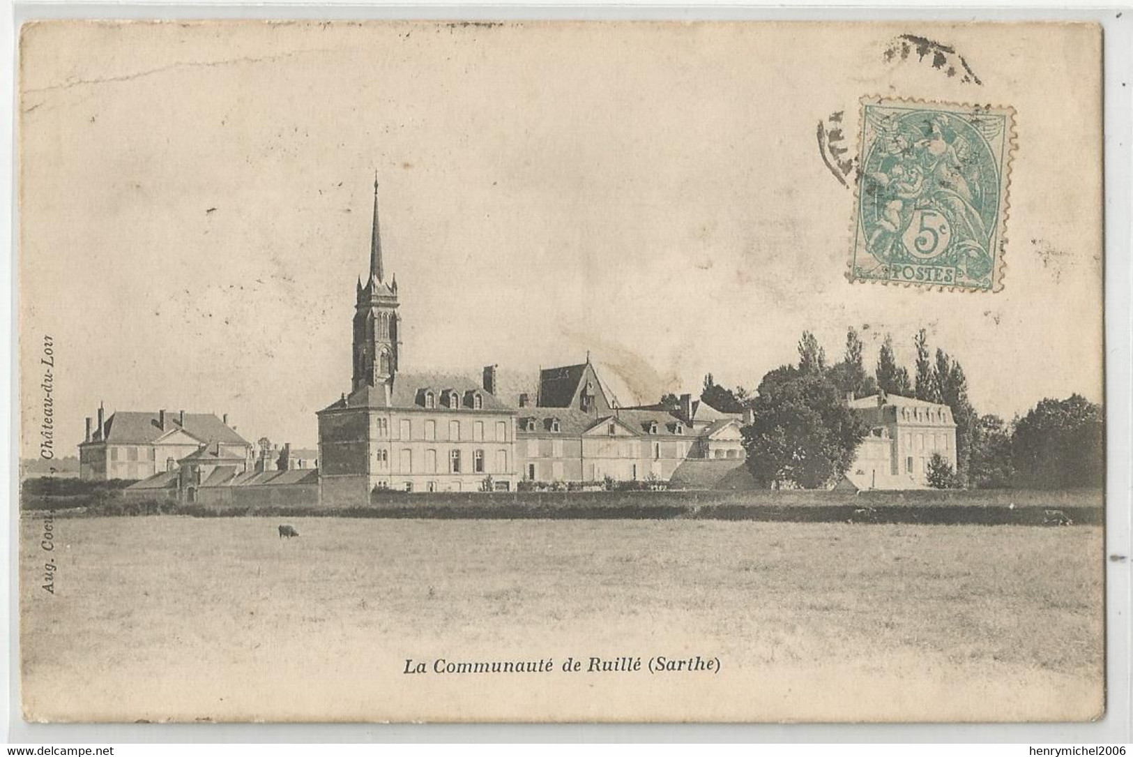 72 Sarthe La Communauté De Ruillé 1905 Ed Chateau Du Loir - Autres & Non Classés