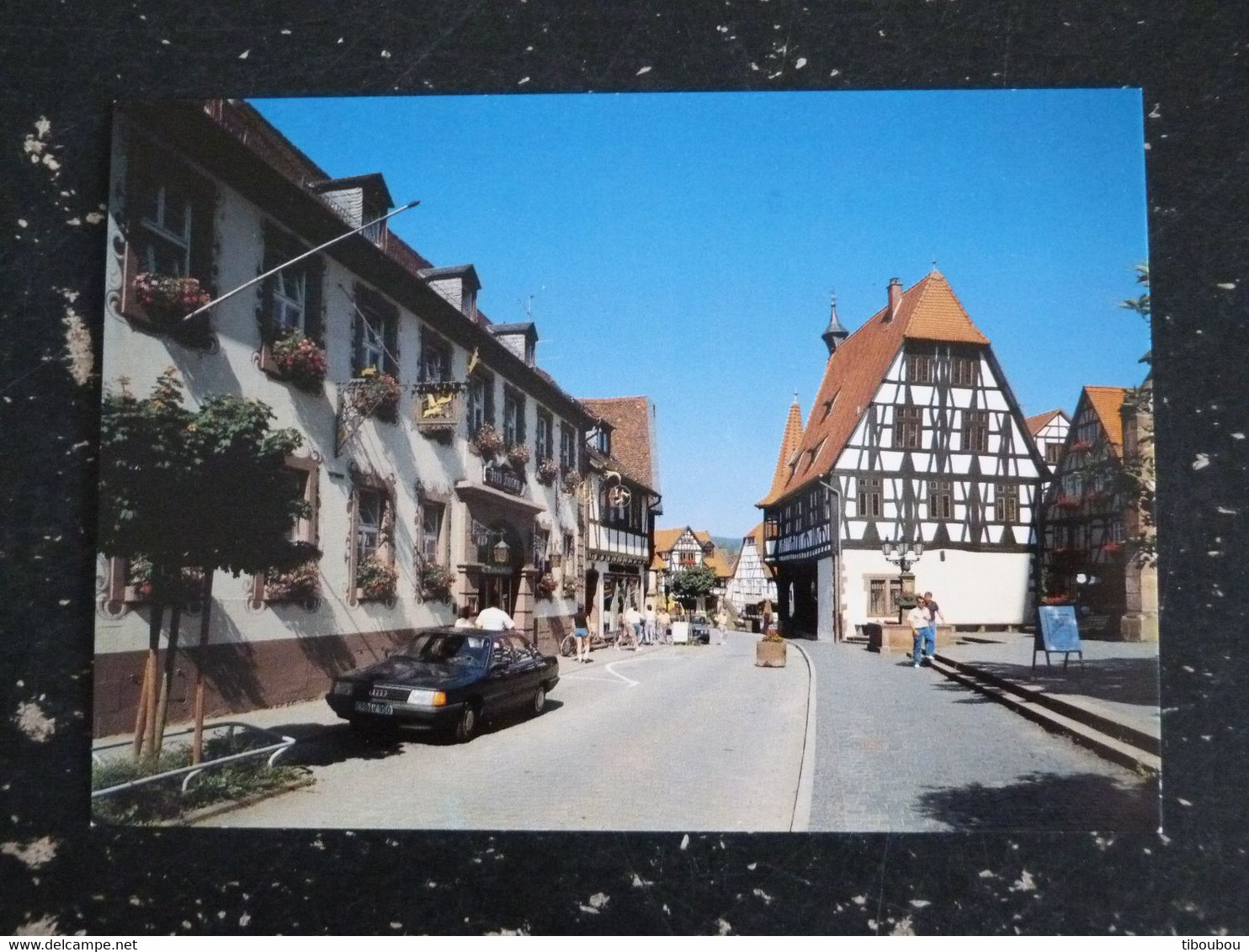 ALLEMAGNE GERMANY DEUTSCHLAND - MICHELSTADT HOTEL DREI HASEN RATHAUS - Michelstadt