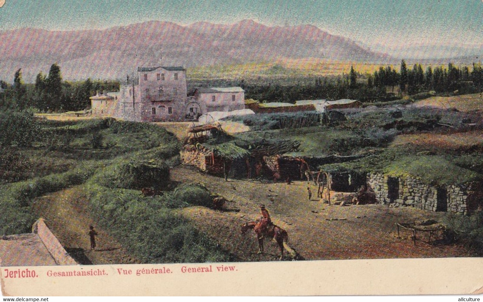 A3988 - General View, Jericho City West Bank Jordan Valley Palestine Unused Postcard - Palestine