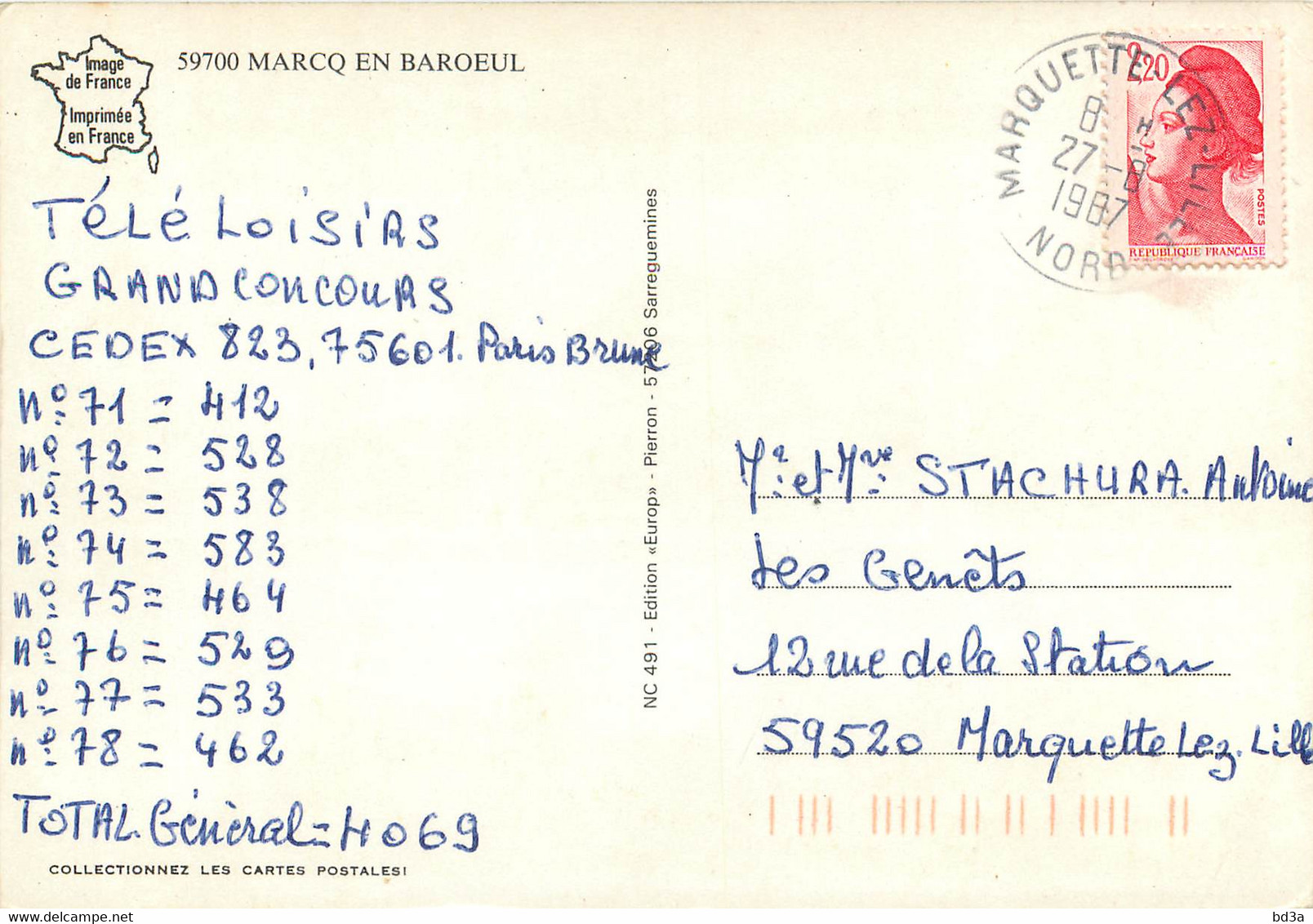 59 MARCQ EN BAROEUL MULTIVUES - Marcq En Baroeul