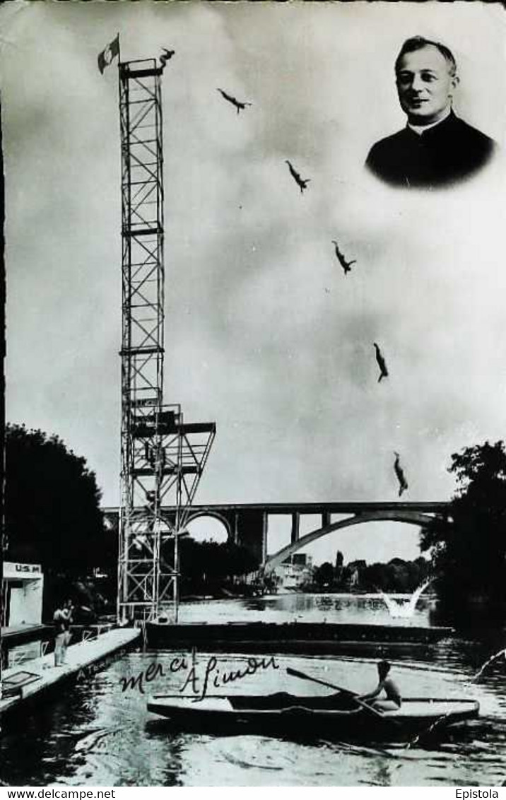 ► Natation (Swimming) - Plongeon De 35 Mètres De  L'Abbé Robert SIMON - Ville Saône (Doubs) - High Diving