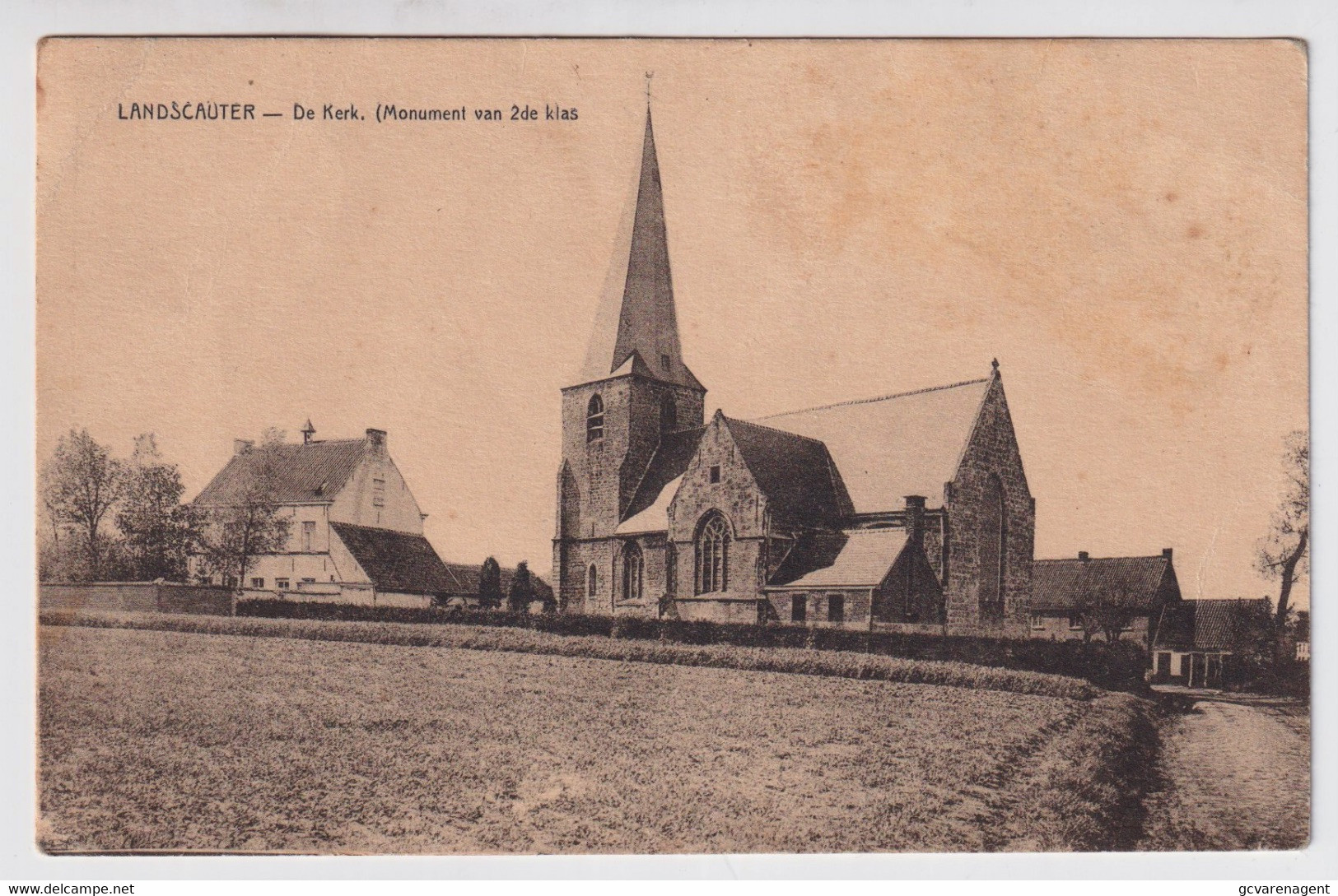 LANDSCAUTER   DE KERK - Oosterzele