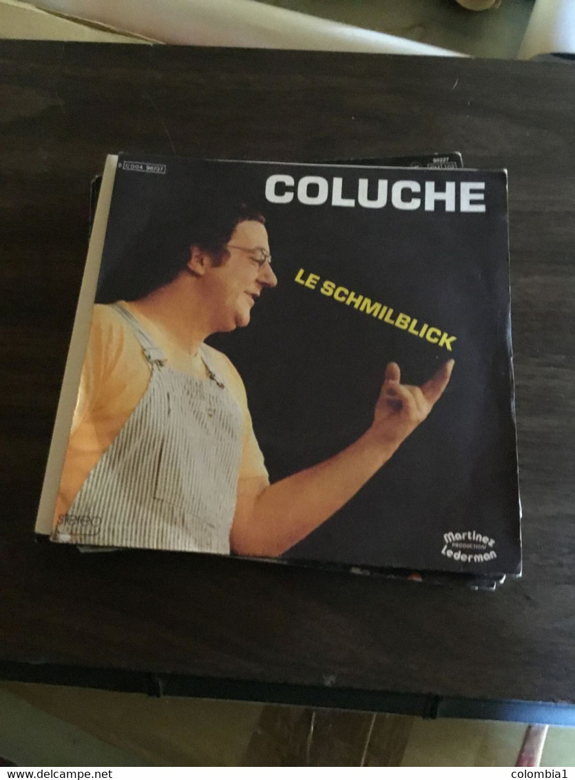 Lot De 9 Vinyles 45 Tours COMIQUES Et Histoires /1960/1970  Coluche,Patrick Raynal Jacques Bodoin Etc.... - Humour, Cabaret