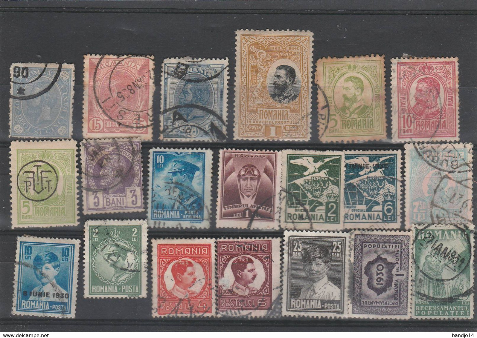 Roumanie  - Petite Collection Timbres Anciens - Collections